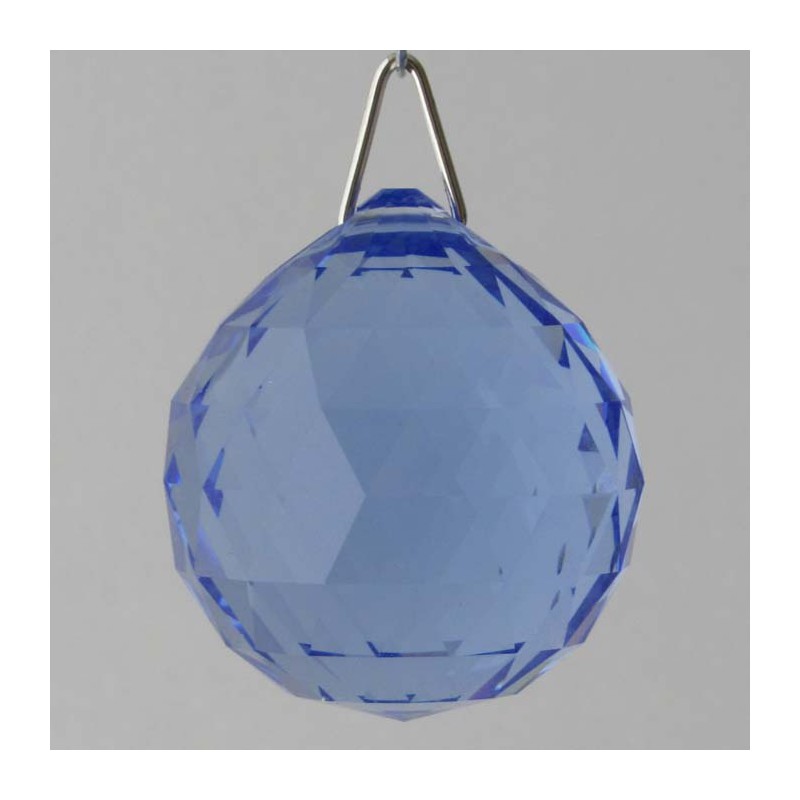 Swarovski 30 mm Kugel hellblau zum hängen,