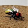 Glas Fliege, detail-getreu handgemacht