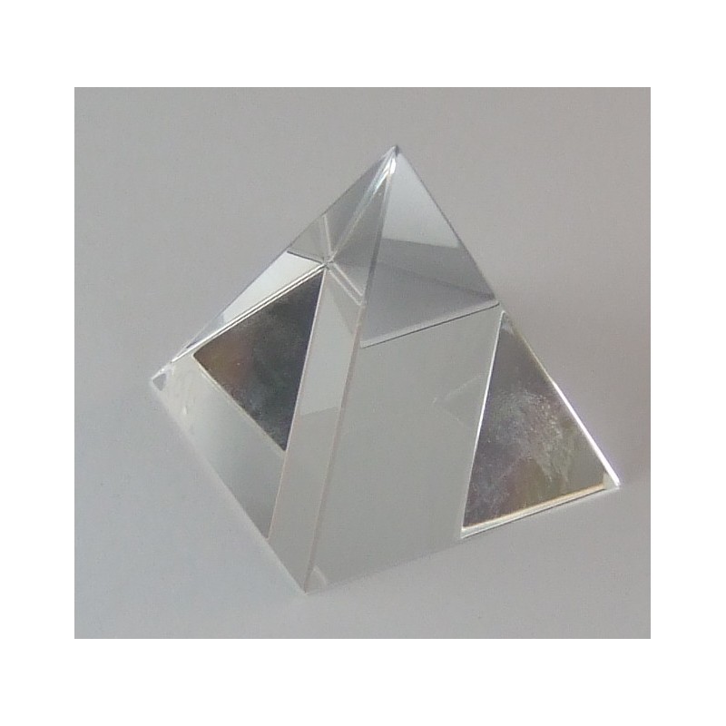 Glas Pyramide 40 mm Bleifrei-Kristallglas