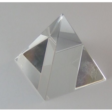 Glas Pyramide 40 mm Bleifrei-Kristallglas