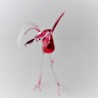 Glasvogel Flamingo 10cm stehend in 3 Varianten,