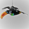 Glasvogel Tukan 120 mm fliegend zum hängen