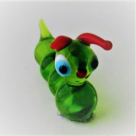Glas Raupe grün 43mm