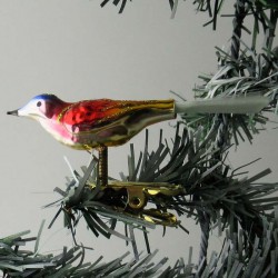 Glasvogel, mini-Vogel, rot Glasfaserschwanz,