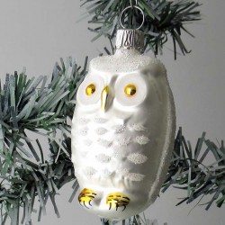 Glasvogel, Schnee Eule kleine