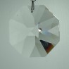 Swarovski 40 mm Achteck klar zum hängen