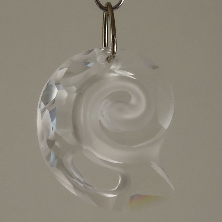 Swarovski 28 mm Schnecke Anhänger