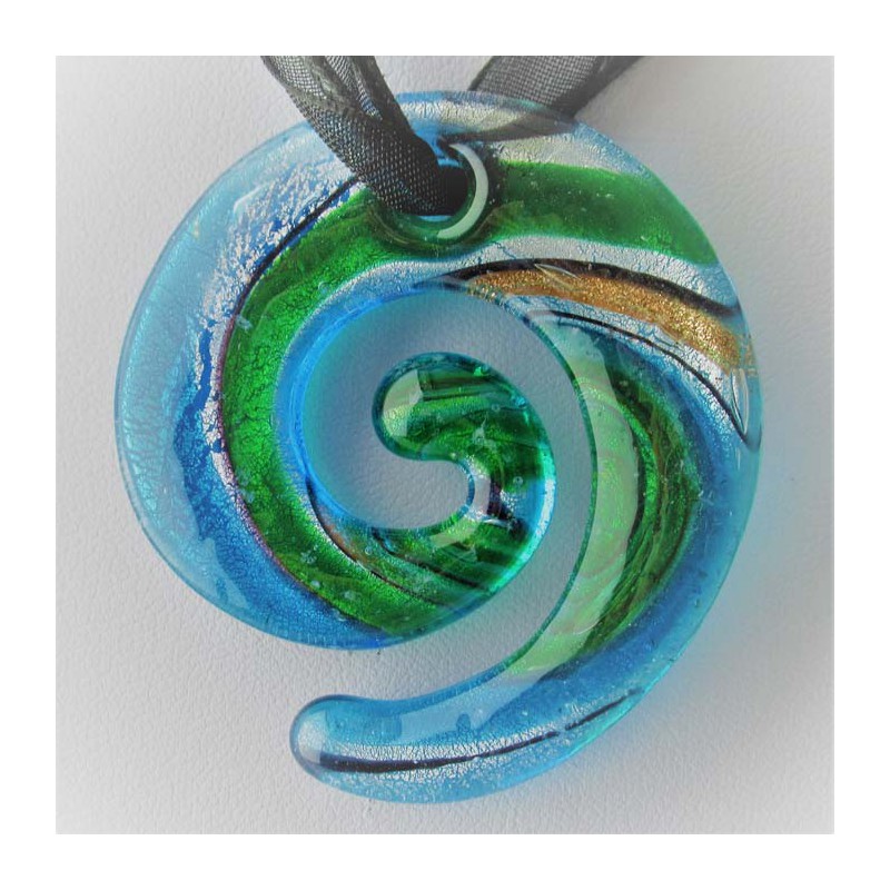 Muranoglas Schnecke 48mm Anhänger zum hängen