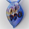 Muranoglas Halskette mit Nylonschnur