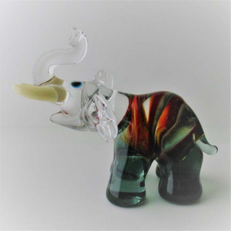 Muranoglas Elefant 90mm gros