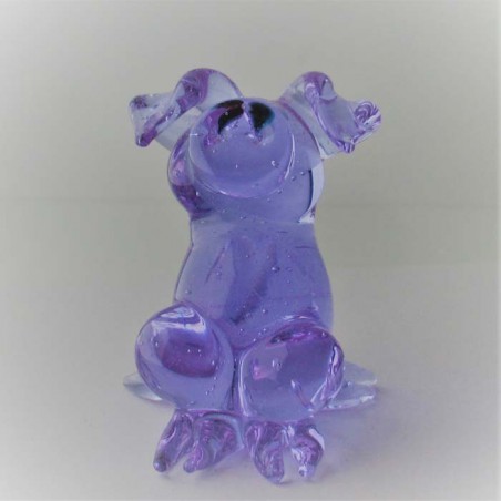 Muranoglas Schwein 48mm