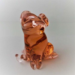 Muranoglas Schwein 48mm