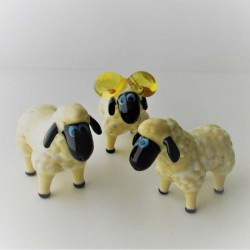 Muranoglas Schafbock 85mm