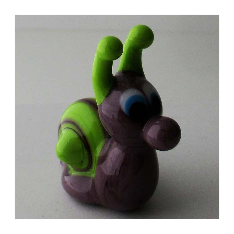 Muranoglas Schnecke 40mm