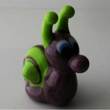 Muranoglas Schnecke 40mm
