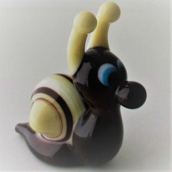 Muranoglas Schnecke 40mm