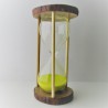Sanduhr 45 Minuten 23cm Glas im Naturholz Gestell,