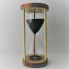 Sanduhr 45 Minuten 23cm Glas im Naturholz Gestell,