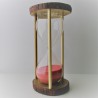 Sanduhr 45 Minuten 23cm Glas im Naturholz Gestell,