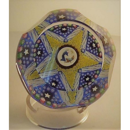 Glas Paperweight Weihnacht Perthshire  GB