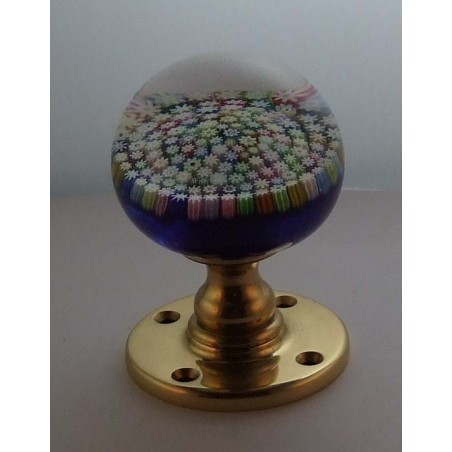 Glas Türknopf Paperweight  Perthshire  GB
