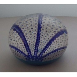 Glas Briefbeschwerer F Saint Louis Kristallglas 1988