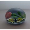 Glas Briefbeschwerer   F Saint Louis Kristallglas 1989