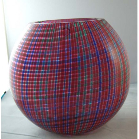 Glas Vase 22cm VENINI- 1989