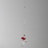 Swarovski Schutzengel 30-50mm Rot zum hängen Elements