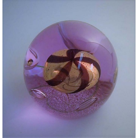 Glas Briefbeschwerer GB Caithness 1988