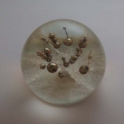 Glas Briefbeschwerer GB Selkirk 1991