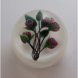 Glas Briefbeschwerer Lundberg 1990 Amerika