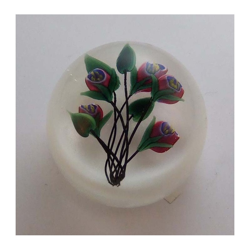 Glas Briefbeschwerer Lundberg 1990 Amerika