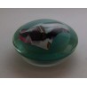 Glas Briefbeschwerer 80 mm Traumkugel  Bahr  1987 DE Glas Briefbeschwerer 80 mm Traumkugel  Bahr  1987 DE