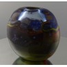 Glas Vase Edelmann 1990 DE