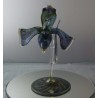 Glas Orchidee 20.5cm 1988 DE Ittig