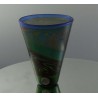 Glas Vase 10cm K. Walstab  1987 DE