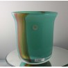 Glas Vase 14cm Edelmann 1988 DE