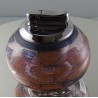 Glas Feuerzeug 7cm Vera Walther 1985 DE