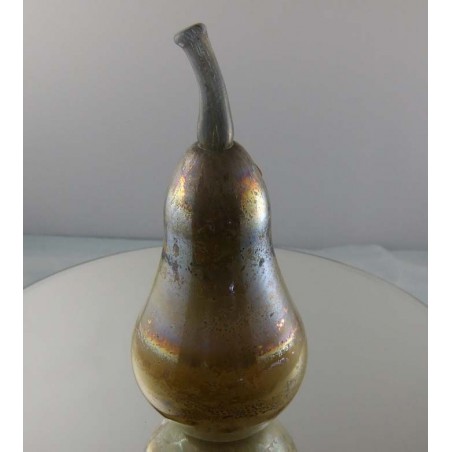 Glas Birne 15cm Vera Walther 1985 DE