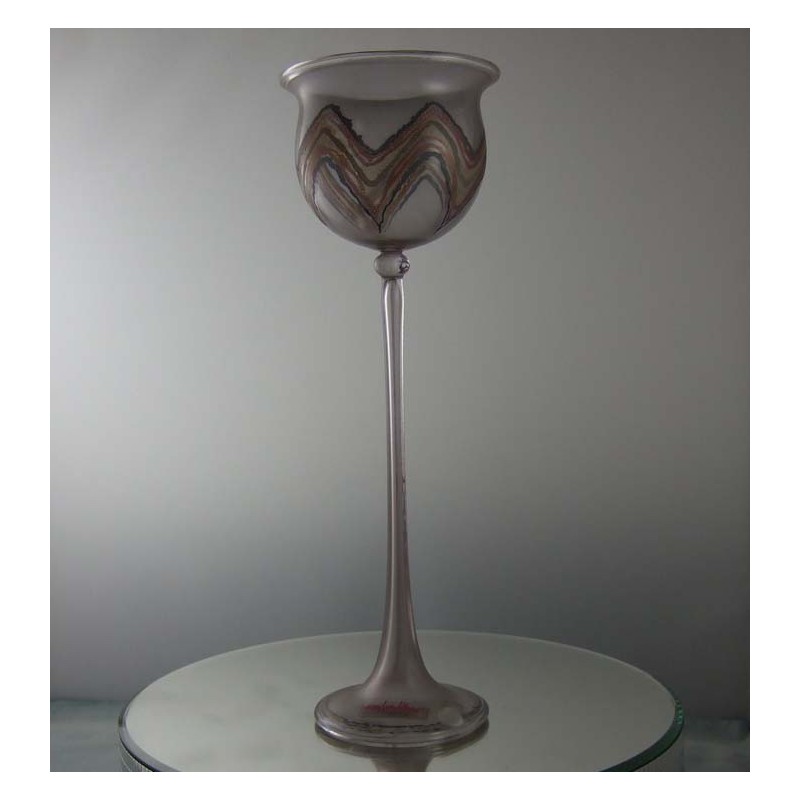 Kelch Glas 24.4cm Vera Walter 1988 DE