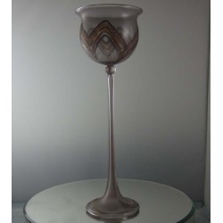 Kelch Glas 24.4cm Vera Walter 1988 DE