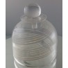 Glas Flacon 10.5cm klar-weiss 1987 GB