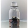 Glas Flacon 13cm klar 1987 GB