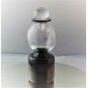Glas Flacon 15cm klar 1987 GB