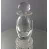 Glas Flacon 12.5cm klar 1987 GB