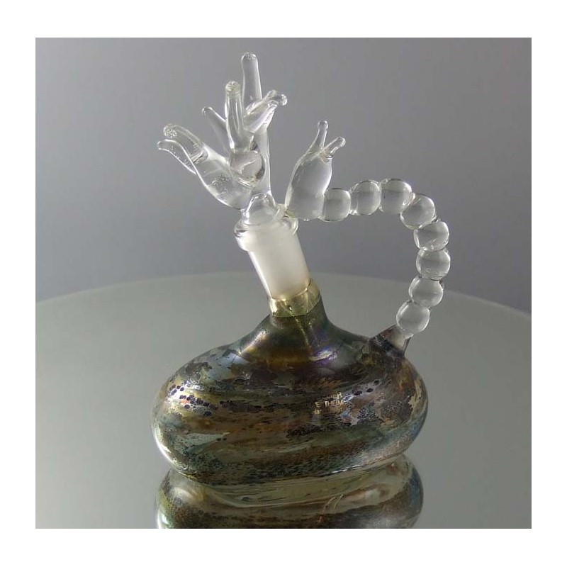 Glas Flacon 10cm 1990 DE
