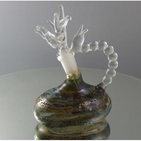 Glas Flacon 10cm 1990 DE