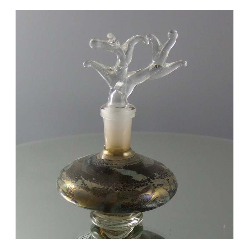 Glas Flacon 9cm 1990 DE