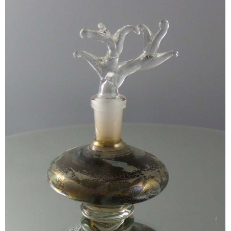 Glas Flacon 9cm 1990 DE